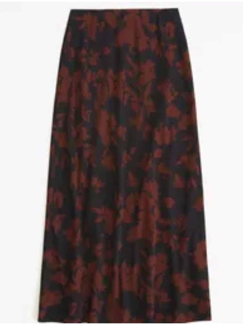 Abercrombie & Fitch Satin Maxi Floral Skirt. Size XS.